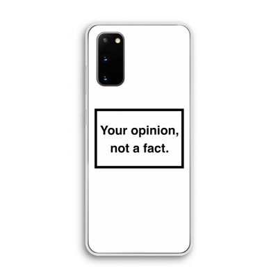 Your opinion: Samsung Galaxy S20 Transparant Hoesje