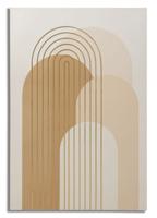 WANDBEDRUKKING/SCHILDERIJ GLANS -B- CM 80X3X120