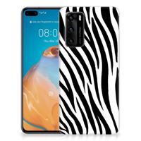 Huawei P40 | TPU Hoesje | Zebra