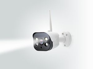 Caliber Bewakingscamera Voor Buiten - Wifi - Smart Home App - Nachtzicht - Full HD - Waterbestendig (HWC404)