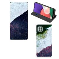 Samsung Galaxy A22 5G Stand Case Sea in Space