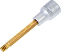 HAZET Dopsleutelbit 990LG-8 · 1/2 inch (12,5 mm) vierkant hol · Binnenveeltandprofiel XZN · SW M8