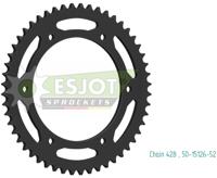 ESJOT Chain wheel 428 52z steel black