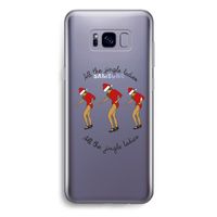 Jingle Ladies: Samsung Galaxy S8 Plus Transparant Hoesje