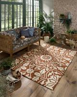 Morris & Co - St. James Ceiling-Red House outdoor 428403 - 140x200 cm Vloerkleed