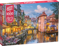 Evening in Annecy Puzzel 1000 Stukjes