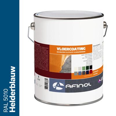 Afinol Vloercoating Helderblauw (RAL 5010) 5 liter