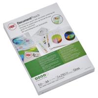 GBC Document Lamineerhoezen A4 2x250 micron Glanzend (50)