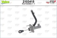 Hoofdcilinder, koppeling 2103415