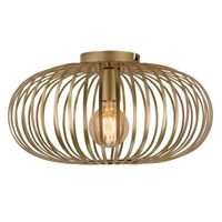 Curvato goud plafondlamp 40cm - thumbnail