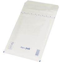 OFFICE products luchtkussenenveloppen, met stripsluiting, 230 x 340 mm, wit, pak van 100 stuks