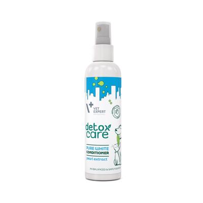 VETEXPERT Detox Care Pure White Conditioner - conditioner voor honden en katten - 150 ml