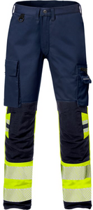 Fristads 127731 High vis broek stretch klasse 1 2705 PLU