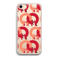 Dogs: iPhone 7 Transparant Hoesje Dogs: iPhone 7 Transparant Hoesje