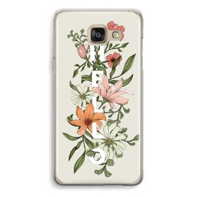 Hello bloemen: Samsung Galaxy A5 (2016) Transparant Hoesje