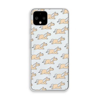 Ponys: Pixel 4 Transparant Hoesje