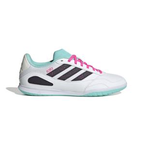 adidas Super Sala III Zaalvoetbalschoenen (IN) Wit Zwart Turquoise Roze