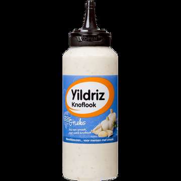 Yildriz Griekse Knoflooksaus 265ml bij Jumbo