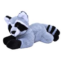 Wild Republic Pluche wasbeer - Eco-kins - 30 cm - wasbeer knuffeldier - bosdier