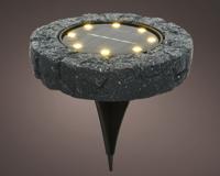 Solar spotlight warm wit 5 Lumen - Lumineo Solar spotlight warm wit 5 Lumen - Lumineo