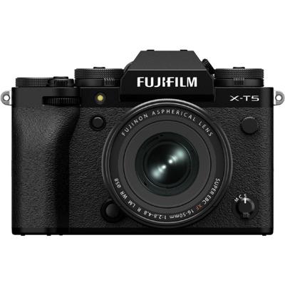 Fujifilm X-T5 zwart + XF 16-50mm