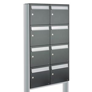 Allux Flow Set 2-Breed, 4-Hoog Op Statief Antraciet - 40040065_2x4s