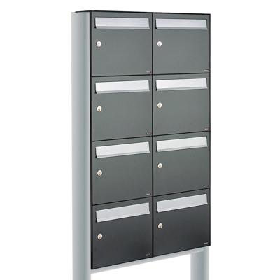 Allux Flow Set 2-Breed, 4-Hoog Op Statief Antraciet - 40040065_2x4s
