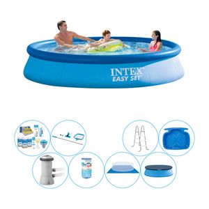 Intex Easy Set Rond 366x76 cm - Zwembad Bundel