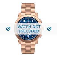 Michael Kors horlogeband MK8550 Staal Rosé 22mm - thumbnail