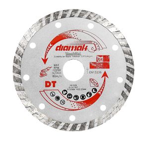 Makita Accessoires Diamantschijf 125x22,2mm turbo - D-61167 - D-61167