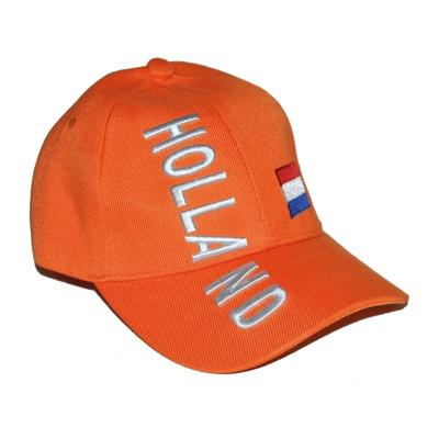 Oranje fan artikelen Baseball cap Holland - supporters - volwassenen - Feestartikelen