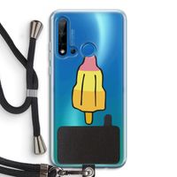 Raketijsje: Huawei P20 Lite (2019) Transparant Hoesje met koord