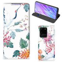 Samsung Galaxy S20 Ultra | Hoesje maken | Bird Flowers