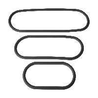 PerfectFitBrand Slim Wrap Ring - Cockring 2-Pack - thumbnail