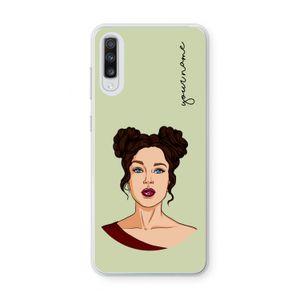 Pop-Art Creator: Samsung Galaxy A70 Transparant Hoesje
