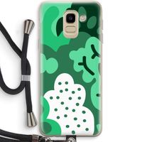 Bushes: Samsung Galaxy J6 (2018) Transparant Hoesje met koord