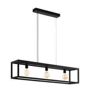 EGLO Elswick Hanglamp - E27 - 110 cm - Zwart