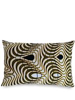 Mumutane coussin Iki African Tribal - Noir