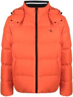 Calvin Klein Jeans veste matelassée à capuche - Orange