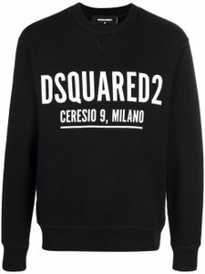 DSQUARED2 sweat à logo imprimé - Noir