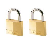 Masterlock 2 x 50mm padlocks ref. 150EURD - keyed alike padlocks - 150EURT