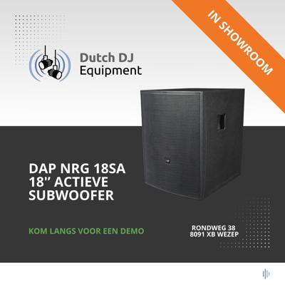 DAP NRG-18SA 18'' actieve subwoofer