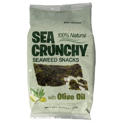 Nori zeewier snack met olijf olie 10 Gram
