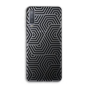 Magic pattern: Samsung Galaxy A7 (2018) Transparant Hoesje