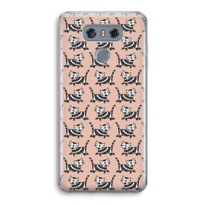 Zwarte poes: LG G6 Transparant Hoesje
