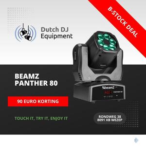 Beamz B-stock BeamZ Panther 80 LED movinghead