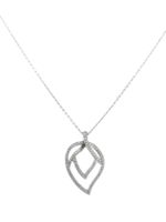 Piaget collier en or blanc serti de diamants pre-owned - Argent