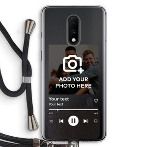 Music Player: OnePlus 7 Transparant Hoesje met koord