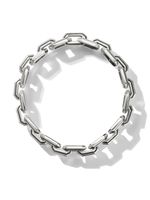 David Yurman bracelet en argent sterling Deco Link serti de diamants - thumbnail