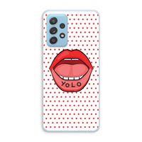 Yolo Denise: Samsung Galaxy A73 Transparant Hoesje